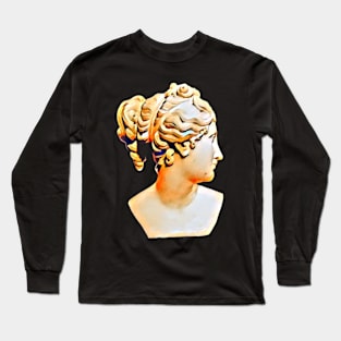 Venus antique statue decor Long Sleeve T-Shirt